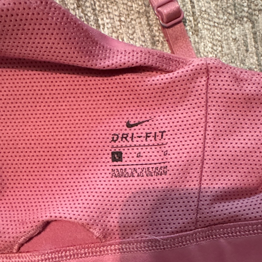 Nike Women's Mauve Sports Bra L - Picture 3 of 3